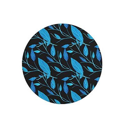 Questo Casa, Round Digital Printed Mouse Pad, Non-Slip Base, for Office and Home, Diameter:22cm