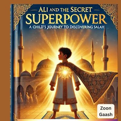 Ali and the Secret Superpower: A Child’s Journey to Discovering Salah: A story of faith, prayer, and finding strength through Salah. For Kids aged ... books teaching wudhu and to love Allah