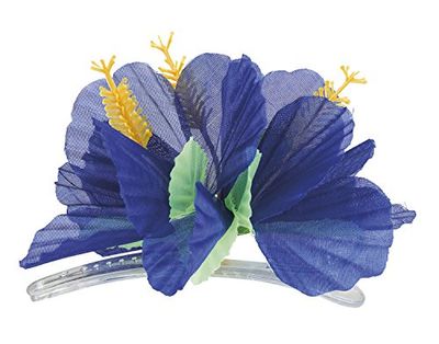 Boland 52252 haaraccessoire hibiscus blauw