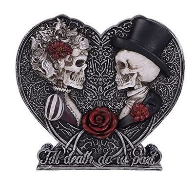 Nemesis Now Till Death Do Us Part Money Box 17.1cm, Grey