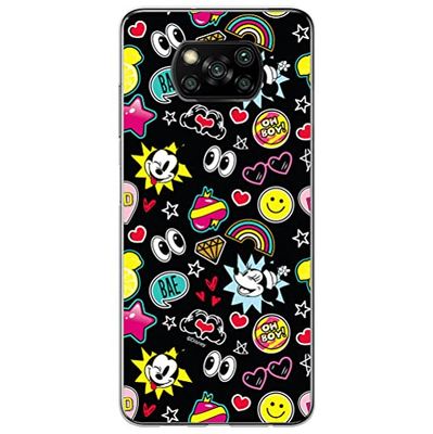ERT GROUP mobiltelefonfodral för Xiaomi POCOPHONE X3 originalt och officiellt licensierat Disney mönster Mickey & Minnie 013 anpassad till formen på mobiltelefonen, fodral tillverkad av TPU-plast