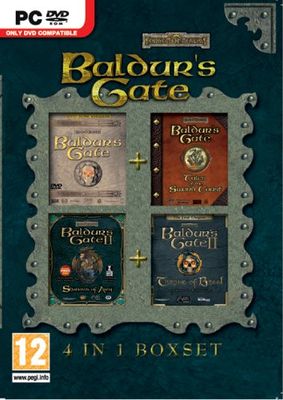 Baldur's Gate: 4 in 1 Box Set (PC DVD)