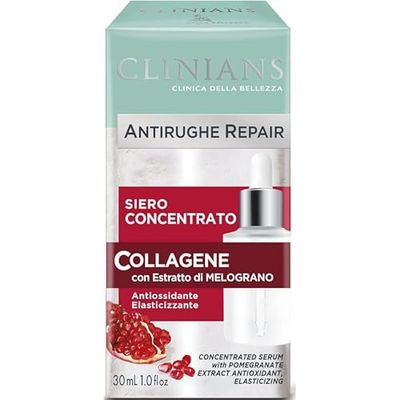 Clinians Anti-Falten-Repair Serumkonzentrat Colalgen und Granatapfel-Estratto, 30 ml