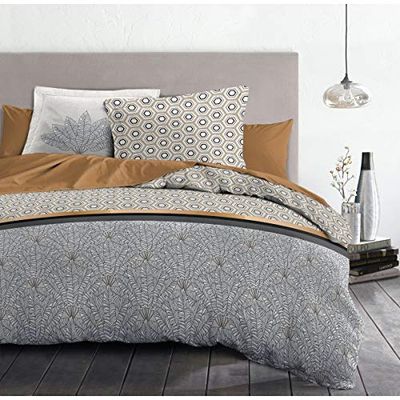 Home Linne Passion - Le LOUXOR påslakan 100 % bomull - gul - 220 x 240 cm