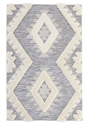 Mint Rugs Tappeto, Panna Grigio, 155 x 230 cm