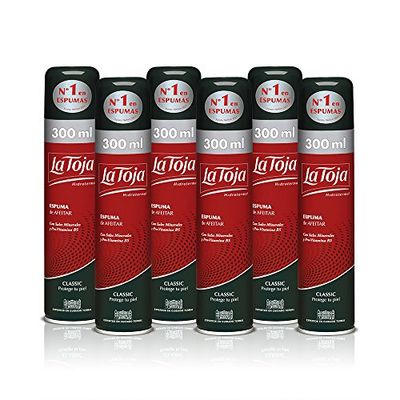 La Toja Hidrotermal Schiuma Barba Classic – 6 pezzi