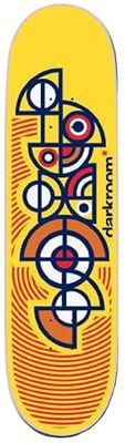 Gigahertz skateboard gul, 8,25 x 32, Multi
