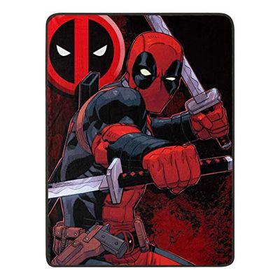 Marvel Micro Raschel - manta de 46 x 60 polegadas, Swordsman