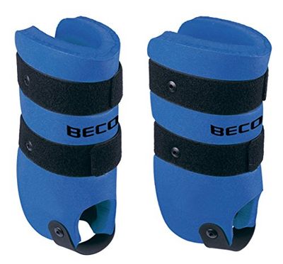 BECO Beenzwemmer – drijfhulp volwassenen voor aquajogging, watergymnastiek en zwemtraining, beenzwemmer met brede klittenbandsluiting – 1 paar, maat: XL, lengte: 30 cm