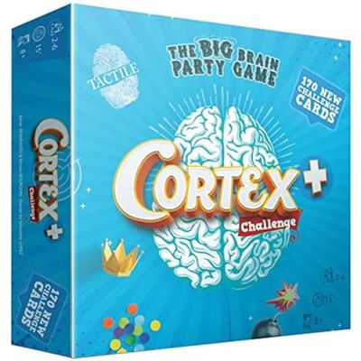 Zygomatic , Cortex Challenge: Plus , Card Game , Ages 8+ , 2-6 Players , 15 Minutes Playing Time