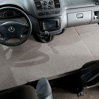 K´Foam Store Cabin Bed for Mercedes Vito W639 (2003-2014) and Vito Manual W447 (2014-2018) Folding Front Mattress, Camper Van