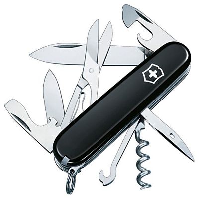 Victorinox Taschenmesser Climber (14 Funktionen, grosse Klinge, Kapselheber, Korkenzieher, Schere, Schraubendreher)