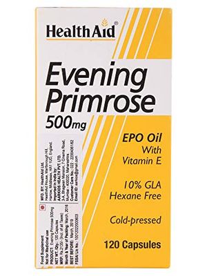 HealthAid Evening Primrose Oil 500 mg 120 Capsules