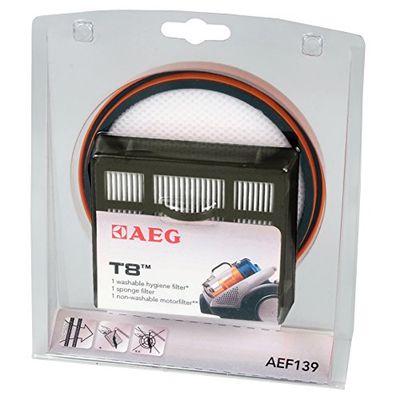 AEG AEF 139 - Paquete de 3 filtros para aspiradoras Sauger