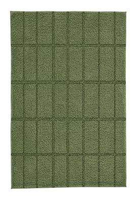 Kleine Wolke Tapis de Bain Tiles Coton, 60 x 100 cm, Motif forêt