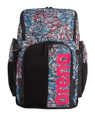 ARENA Spiky III Rugzak 45 Zwemmen Atleet Sport Gym Rugzak Grote Trainingsuitrusting Apparatuur Zwemtas voor Mannen en Vrouwen, 45 Liter, Dahlia