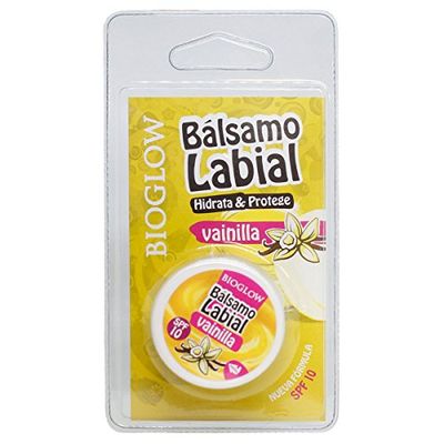 Bioglow Bálsamo Labial Vainilla - 7 Paquetes de 1 x 15 ml - Total: 105 ml