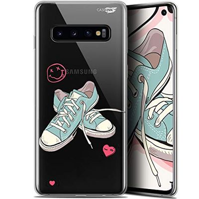 Beschermhoesje voor Samsung Galaxy S10, ultradun, motief: Mijn Sneakers d'Amour