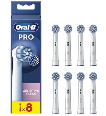 Oral-B Pro Sensitive Clean Lot de 8 têtes de brosse à dents électriques