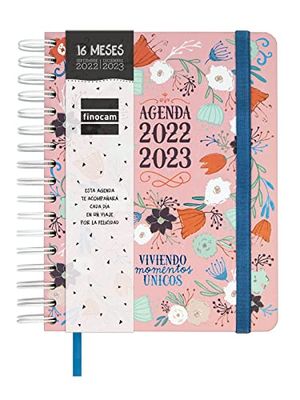 Finocam - Agenda 2022 2023 Vitae 16 mesi Settimana Vista Orizzontale Settembre 2022 - Dicembre 2023 (16 mesi) Rosa Spagnolo