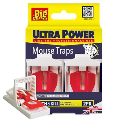 The Big Cheese TRAMPA RATONES con CEBO Ultra Power 2UN
