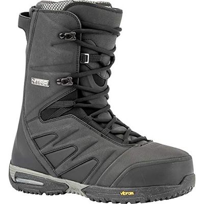 Nitro Snowboards män Select STND '20 All Mountain Freeride Freestyle Premium Lacing Boot Snowboardbåt, svart, 30,5