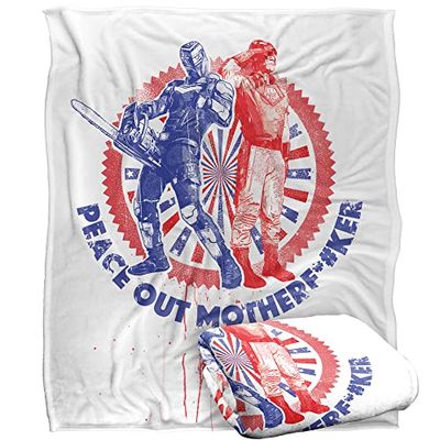 LOGOVISION Peacemaker - Manta Suave de Tacto Sedoso (152 x 127 cm)