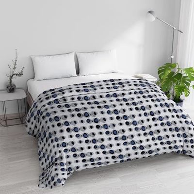 Italian Bed Linen Basic Couette d’Hiver, rembourré, Made in Italy, Optical, 250x245cm