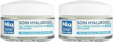 Mixa Expert Peau Sensible - Hyalurogel - Gel-Crème Hydratant Intensif 24H - 50 ml (Lot de 2)