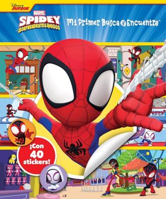 MI PRIMER BUSCA Y ENCUENTRA CON PEGATINAS SPIDEY: 0