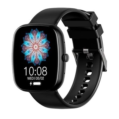 Cool Border Reloj Smartwatch Silicona Negro (Llamadas Salud Deporte)