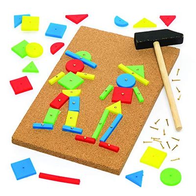 Baker Ross- Kit para Crear Decoraciones con Martillo (Pack Individual) -Manualidades Infantiles