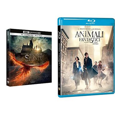 ANIMALI FANTASTICI - I Segreti di Silente (4K Ultra HD + Blu-Ray) & Animali Fantastici E Dove Trovarli