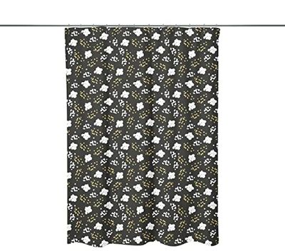 Bonamaison, Rideau de Douche Imprimé Numériquement, Anneaux de Rideau de Douche Inclus, 1 Pièce, 140X200 Cm - Conçu et fabriqué en Turquie