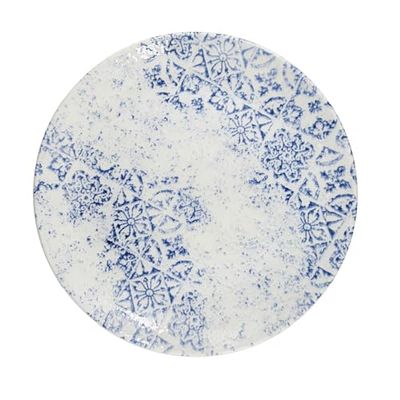 Queens By Churchill Algarve Blue Dinner Plate 26cm - Pack of 6