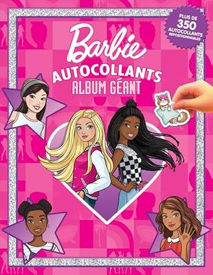 Barbie: Plus de 350 autocollants repositionnables