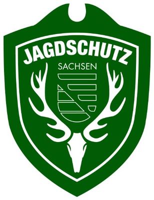 Waidmannsbruecke Adult Hunting Protection Saxony Car Sign, Green, One Size