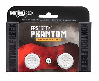KontrolFreek FPS Freek Sentinel (PS4) - Black Rubber Thumbstick for Gaming Console - Enhanced Accuracy & Comfort