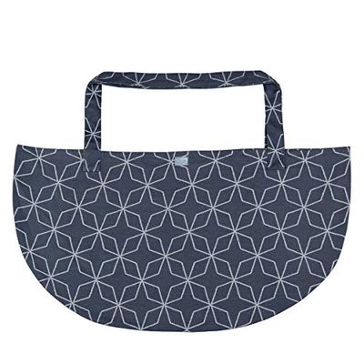 Hoppediz Chusta do kołyski wiszącej dla niemowląt, torba do kołyski z materiału do noszenia, worek do kołyski, wzór Malmö denim