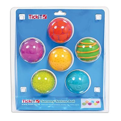 TickiT 74058 Sensory Texture Multi Ball Set of 6