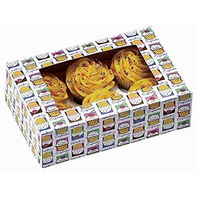 Wilton Cupcake Heaven Cupcake Doos voor Zes Standaard Cupcakes - Twee Pack