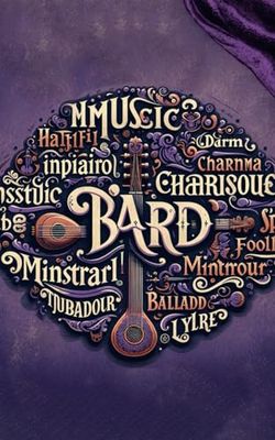 Bard Class Notebook - Roleplaying Journal: A Bard themed session tracker for your TTRPG games!