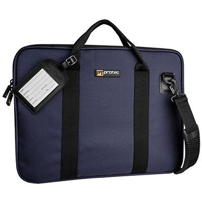 Protec P5BX Muziek Portfolio Tas - Blauw, Past tot 10,5 x 15" papier