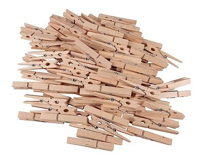 Rayher Houten wasknijpers, FSC 100%, 7,2cm, zak 100 stuks, 64587505