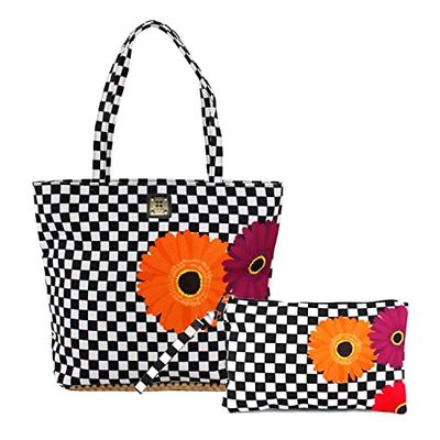 For Time Women's Rosaestela Bag-Beach Tote, Multicoloured, 41x13x32 cm