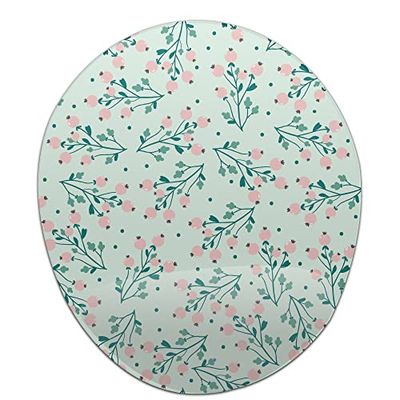 Bonamaison, Ergonomische muismat met polssteun, digitaal bedrukte muismat tegen schede problemen, antislip onderkant, voor kantoor en thuis, afmetingen: 20 x 23 cm