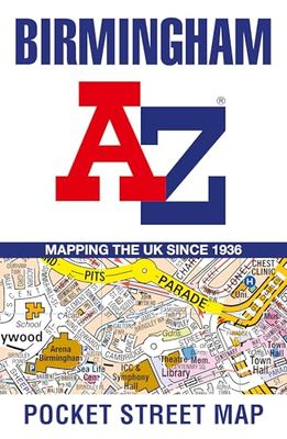 Birmingham A-Z Pocket Street Map: Accurate street map for easy navigation