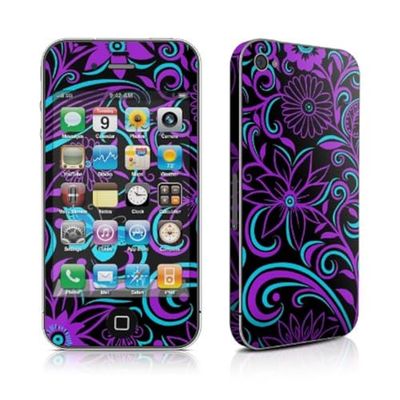 Dekal Girl Skin för iPhone 4 - fascinerande överraskning