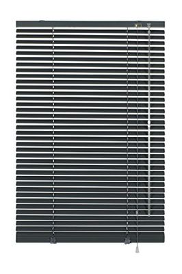 Deco Company Persiana de alumínio com pinças, ardósia, 85 x 175 cm