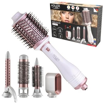 ADLER AD 2027 - Asciugacapelli, potenza 1200 W, 4 funzioni di styling
